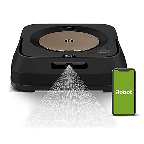 iRobotBraava Jet m6 (6012) Ultimate Robot Mop- Wi-Fi Connected, Precision Jet Spray, Smart Mapping, Works with Alexa, I