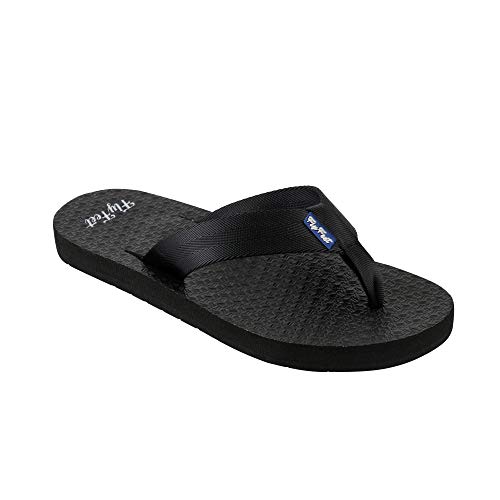 Sandália Ortopédica Fly Feet Masculina, Ortho Pauher, Preto, 37/38