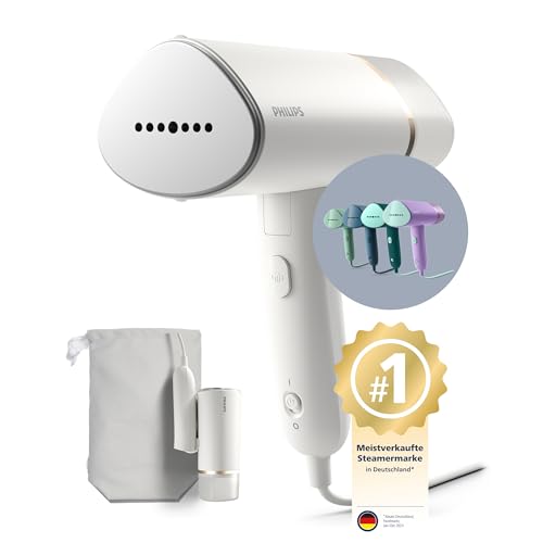 (-41%) Philips Steamer 3000 Serie, Weiß, 1000 W