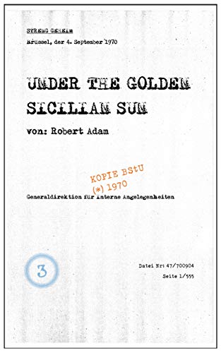 Under the Golden Sicilian Sun book cover