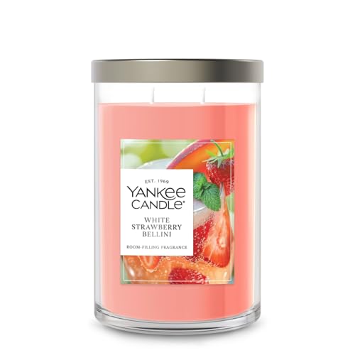 Yankee Candle,White Strawberr...r with up to 80 Hour Burn Time