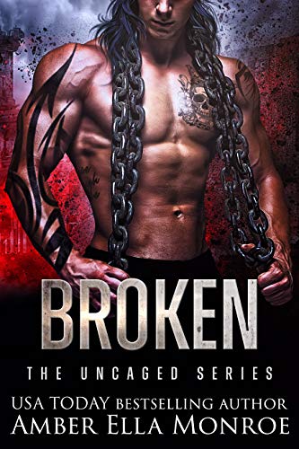 Broken book cover