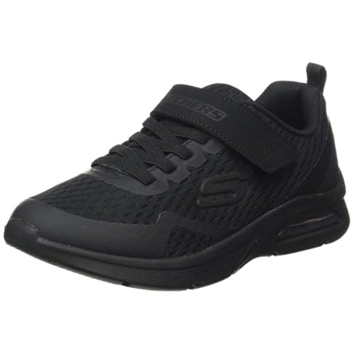(-36%) Skechers Boy's Microspec Max Torvix Trainers, Black Textile & Trim, 27.5 EU