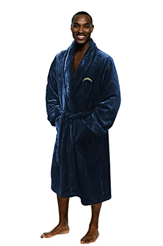 Northwest NFL Los Angeles Chargers Unisex-Adult Silk Touch Bath Robe, Large/X-Large, Team Colors