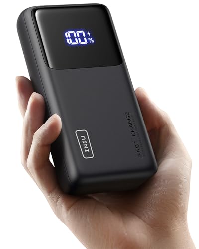 INIU Power Bank, 25000mAh 100W USB C Laptop Portable Charger, PD QC Fast Charging 3-Output Battery Pack, Travel Charger for Laptop MacBook iPad Tablet Steam Deck iPhone 17 16 15 14 Pro Samsung S25 etc