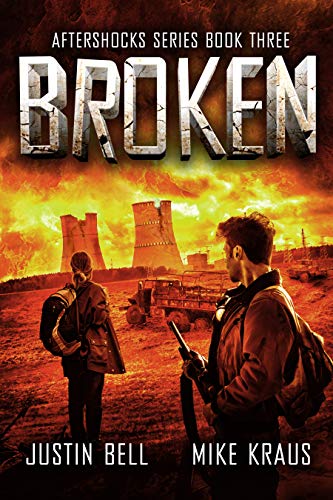 Broken book cover