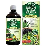 Dabur Jamun Neem Karela Juice 1L Helps Control Blood Sugar Level Reduces Bad Cholesterol Good for Metabolic Digestive Health Ayurvedic Health Juice For Diabetic Care