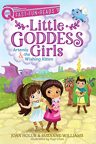 Artemis & the Wishing Kitten: Little Goddess Girls 8 book cover