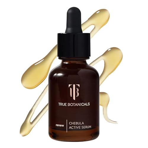 True Botanicals Chebula Active Serum | Optimizes Skins Collagen Levels | Anti-Aging Serum | Treats Fine Lines & Wrinkles | All Skin Types | Dermatologist Tested, All Natural, Vegan | 1 fl oz | 30 ml