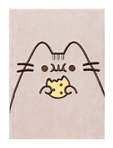 Grupo Erik Pusheen Plush Notebook Journal | Hardcover Journaling Notebooks | A5 Notebook | Cute Notebooks | 160 Dotted Pages