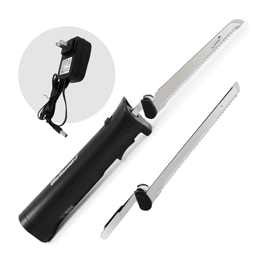 Elite Gourmet Professional Cordless Easy-Slice Electric Knife Best Cordless Electric Knife