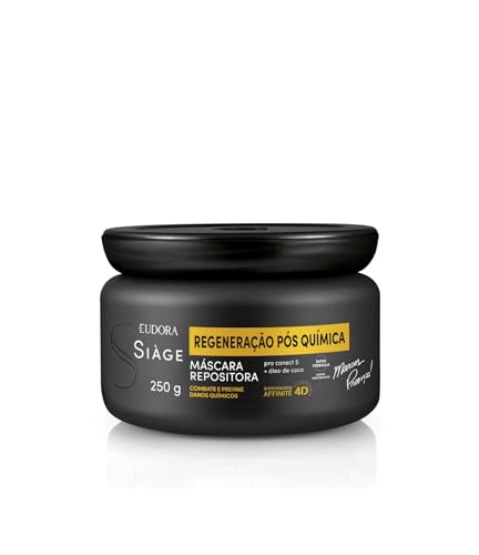Eudora Máscara Repositora Siàge Expert Regeneração Pós Química 250g