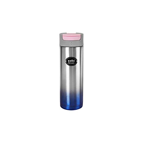 Cello Nexon Insulated Flask | Hot and Cold Stainless Steel Water Bottle | Leak Proof & Break-Proof Water Bottle | Double Walled Carry Flask for Travel