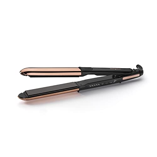 (-50%) BaByliss Straight And Curl Brilliance Glätteisen – Titanplatten, Anti-Frizz Ionen-Technologie, schnelles Aufheizen in 15 Sekunden, Locken und Glätten, 5 Temperaturstufen bis 235°C, ST482E