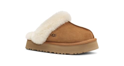 UGG Women's Disquette Slipper, Chestnut, 6
