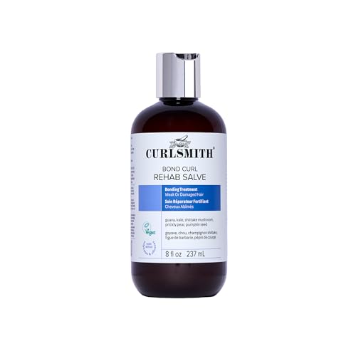 CURLSMITH - Bond Curl Rehab Salve, Bond Building Strength Treatment for Weak, Damaged Hair (8 fl oz)