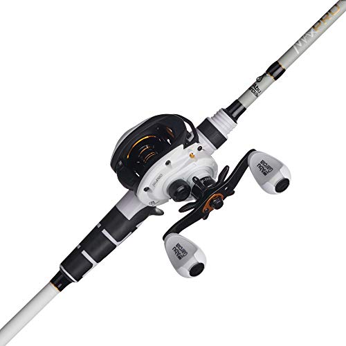 Abu Garcia Max Pro Low Profile Baitcast Reel and Fishing Rod Combo , 7' - Medium Heavy - 1pc