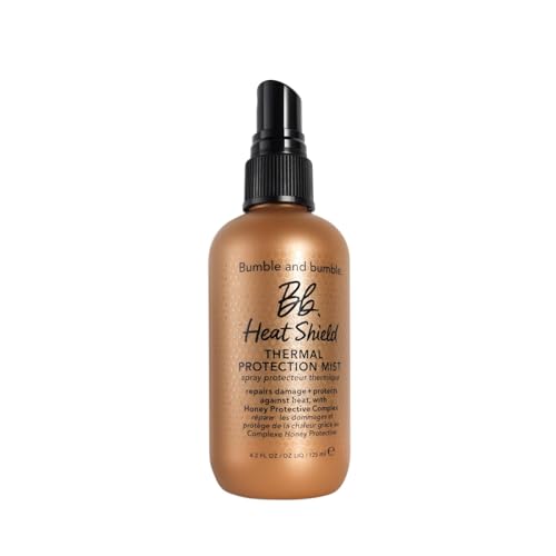 Bumble and bumble. Heat Shield Thermal Protection Hair Mist | Frizz Control, Damage Repair, Heat Protection Spray, Color Safe | Curly, Wavy, Straight, 4.2 Fl Oz