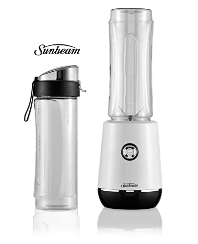 Sunbeam Insta Go Personal Blender & Smoothie Maker with 2 Portable Blending Bottles...