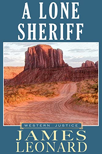 A Lone Sheriff book cover