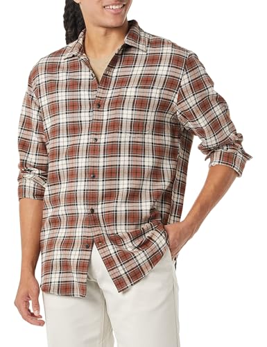 Amazon Essentials Men's Regular-Fit Long-Sleeve Flannel Shirt