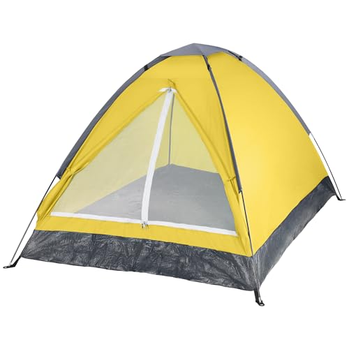 2 Person Camping Tent with Rain Fly and Carrying Bag - Lightweight Outdoor Tent for Backpacking, Hiking, or Beach Use by