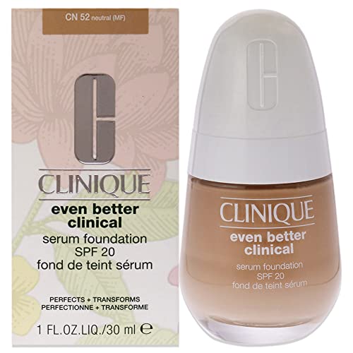 (-41%) Clinique Even Better Clinical™ Serum Foundation SPF 20 | Foundation mit voller Deckkraft, Satin-Matte-Finish und 3-Serum-Technologie