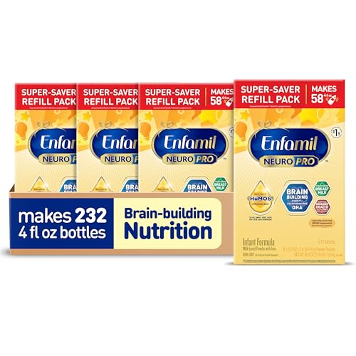 Enfamil NeuroPro Infant Formula Powder 36.4oz 4-Pack