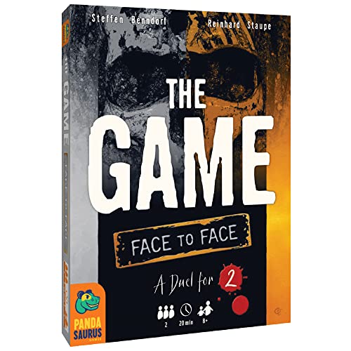 Pandasaurus Games The Game: Face to Face Strategy Duel | 2 Players, Ages 8+, 20 Min Avg Playtime