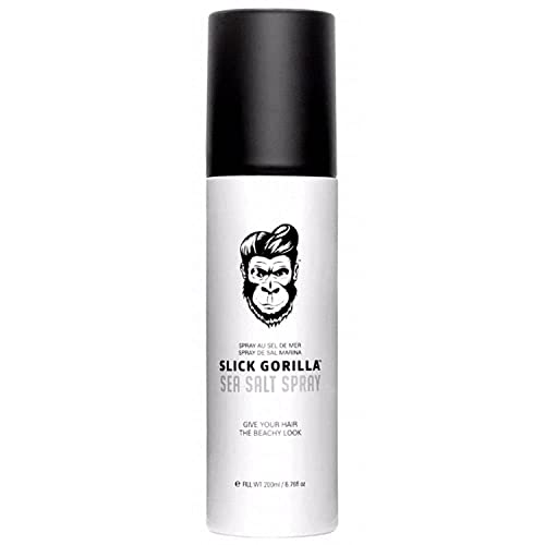 Slick Gorilla Sea Salt Spray for Men 200ml (6.76 fl oz) | Texturizing Sea Salt Hair Spray | Lightweight Volume Mist | Matte Finish | Natural Texture | Flexible Hold | Grooming Spray