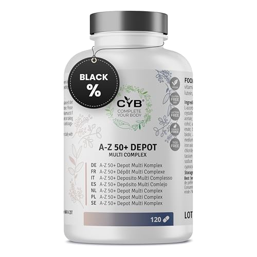 (-14%) CYB Multivitamin 50+ A-Z mit Lutein und Q10, 120 Tabletten
