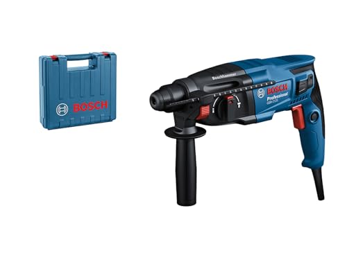 (-52%) Bosch PRO Bohrhammer GBH 2-21 (mit SDS plus, inkl. Zusatzhandgriff, Maschinentuch, Tiefenanschlag, Handwerkoffer)