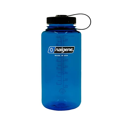 🔥 SELTEN SO GÜNSTIG (-41%) Nalgene 078701_Sustain_Weithals_Trinkflasche_1_Liter, Blau