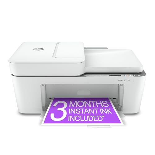 HP DeskJet 4155e Wireless Color All-in-One Printer