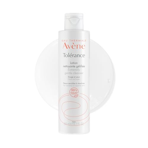 Avène Tolerance Extremely Gentle Cleanser Lotion for All Types of Hypersensitive Skin, Waterless Cleanser, 6.7 Fl Oz