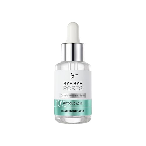 IT Cosmetics Bye Bye Pores Concentrate Derma Serum, Boosts Moisture to Soften and Refine Skin's Texture