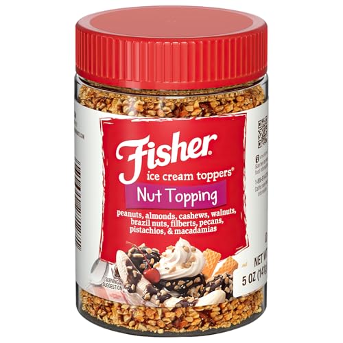 Fisher Mixed Nuts Ice Cream To...Cream,Yogurt,Salad Toppings
