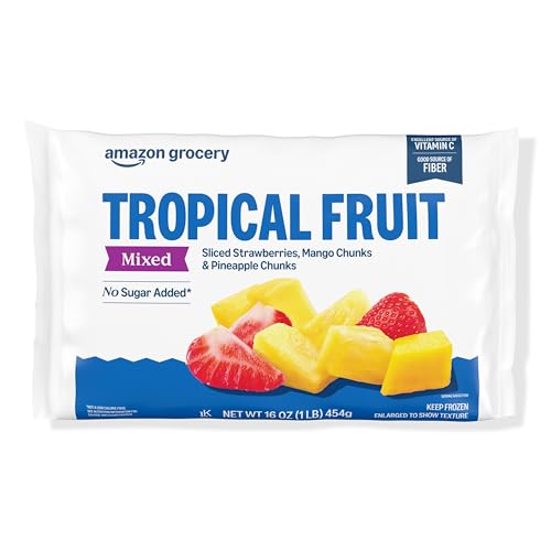 Amazon Grocery Tropical Fruit Mix 16 Oz Frozen Previously Happy Belly