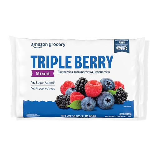 Amazon Grocery Triple Berry Mix 16 Oz Frozen Previously Happy Belly