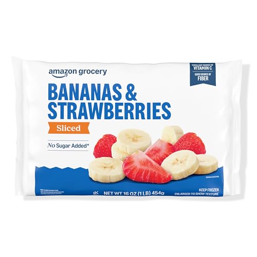 Amazon Grocery Sliced Bananas And Strawberries 16 Oz Frozen
