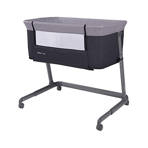 Cosco Kids, Berço Co-bed Pluggy, 0 a 9kg, Cinza Escuro