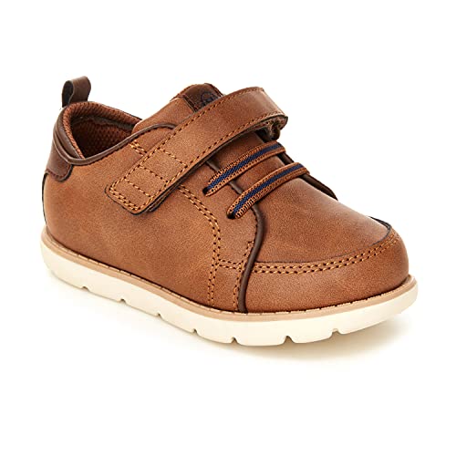 Stride Rite 360 Boys Ethan Dress Shoe, Tan, 12 Little Kid