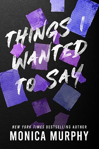 Things I Wanted To Say book cover