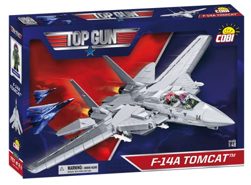 (-28%) COBI TOP Gun™ F-14A Tomcat, Skala 1:48, 757 Teile, 2 Figuren