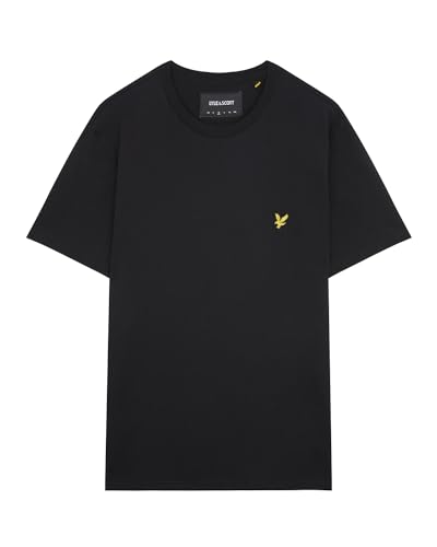 (-30%) Lyle & Scott T-Shirt Herren | mit Rundhals-Ausschnitt und kurzen Ärmeln | mit goldenem Adler-Logo auf der Brust | XS — XXL