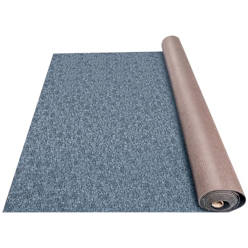 Happybuy 6 ft x 13 ft Grey Marine Carpet for Boats Waterproof - 0.18" Thick Indoor Outdoor Rug Carpet Roll for Home Patio Porch Deck
