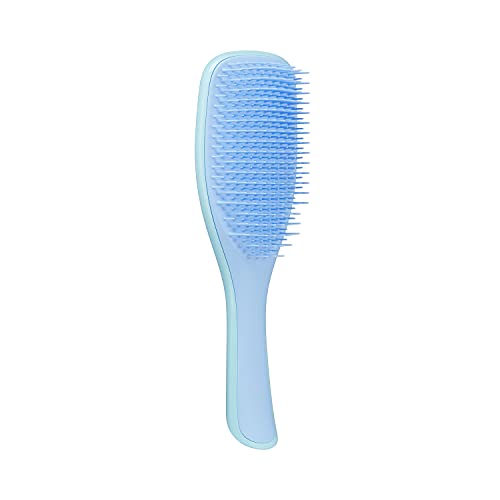Tangle Teezer Ultimate Detangler Brush for Wet & Dry Hair, Eliminates Knots & Reduces Breakage for All Hair Types, Denim Blues