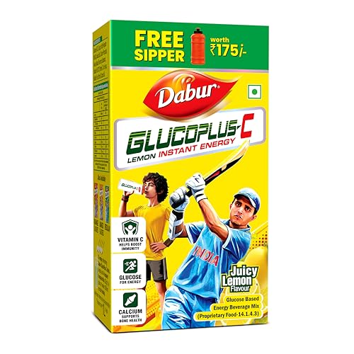 41% Off : Dabur Glucoplus-C, 1 Kg (With Free Sipper)
