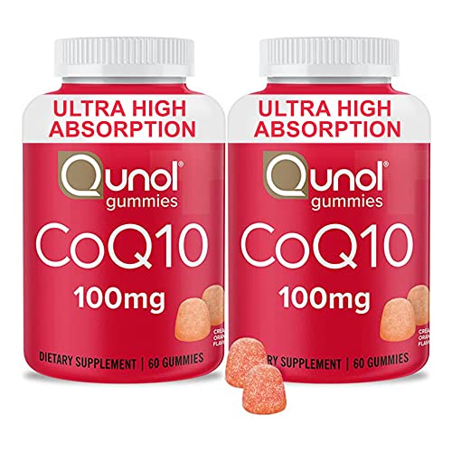 Qunol Coq10 Gummies Coq10 100mg Delicious Gummy Supplements Helps