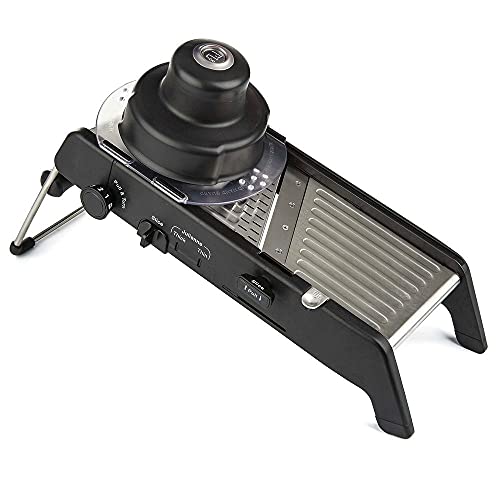 PL8 Professional Mandoline 2.0 Spring-Loaded Hand Guard Stainless Steel Ramp